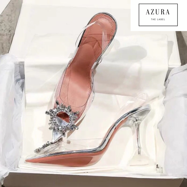 Crystal Clear High Heel Carrie Shoe